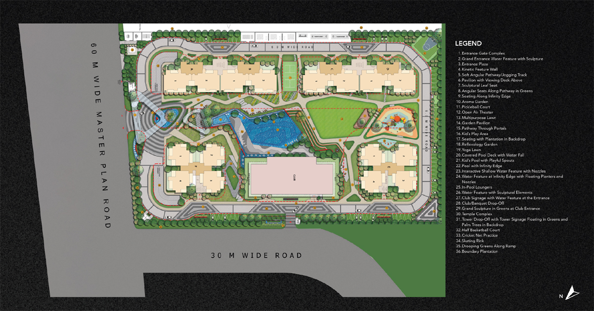 gulshan empire layout plan